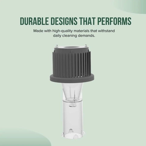 Separator Assembly For Rewind Upright Vacuum Cleaners That Fits Models 3335 3534 3675 3676 36762 with gray housing and fins