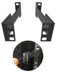 Built Tough 1U Server Rack Depth Extension Kit Drop Right Into Recessed Cabinets With Premium Heavy Duty Steel Build for easy installation.