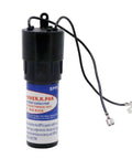 SPP5 Hard Start Capacitor Relay with wires, designed to boost startup torque 300% for coolers, fits 115 to 288 volts.
