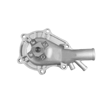 Heavy Duty Engine Water Pump For Gm And Cross Compatible Vehicles Built Like A Tank With Heat Treated Shaft No Sweat Leak Seals Bulletproof Durability Prime Swap, silver metal design