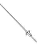 Slick As Butter Sfu1204 12Mm 4Mm Pitch Anti Backlash Ballscrew Kit 500Mm Long With Ball Nut, precision metal component.