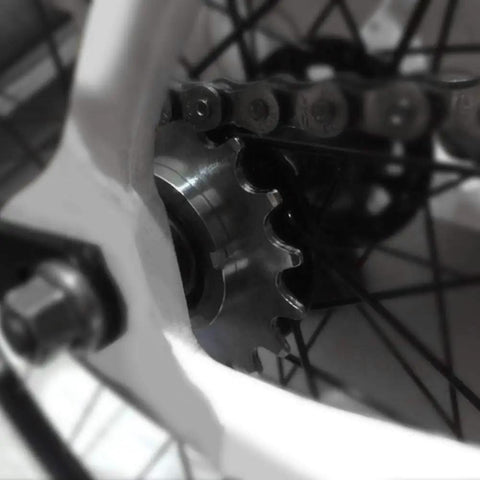 Freewheel Flywheel Single Speed Sprocket For Fixed Gear 14T Heavy Duty Galvanized Steel with Quiet Ride and Smooth Hub Connection