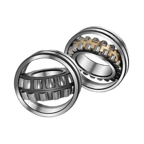 Heavy Duty Self Aligning Roller Bearing 22215 CAK W33 Single Pack shows spherical rollers for industrial load applications.