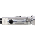 Heavy Duty 90 Degree Air Die Grinder, Right Angle Pneumatic Tool With Adjustable Head, showing side view and control features.