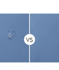 Comparison of glass surface with and without Windshield Chip Repair Kit for Quick Fix and Crack Stop Auto Glass Repair Tool for Cars