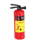 Dope Mini Fire Extinguisher For Rc Cars Real Deal Accessory Lightweight Portable Rig Customizer With Drop In Stickers For Axial Scx10 Wpl Mn Series Models Red, red fire extinguisher model with detailed sticker.