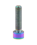 Epic Titanium Grade 5 M8 X30mm Hex Allen Socket Head Cap Screws Pack Of Four 1.25mm Pitch Din 912 Hardware with rainbow finish