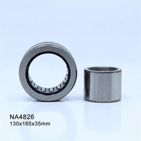 Top Shelf High Speed Needle Roller Bearing NA4826 130X165X35MM With Solid Collar and Inner Ring for industrial applications.
