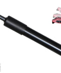 Heavy Duty Pickup Tailgate Assist Shock Lift Supports Rear Gas Dampers Springs Bolt Right On Kit For Toyota Tacoma N400 2024 And Up No Sweat Install Smooth Ride, black gas strut close-up.