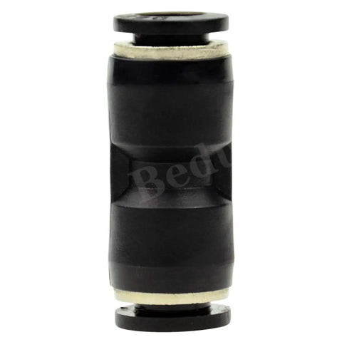 Push To Connect Pneumatic Fitting Three Eighths Inch Straight Quick Adapter For Air Water And Vacuum With Zero To One Hundred Fifty Psi