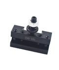 Premium 250101 Quick Change Tool Post Holder For Lathe Operations, steel, quenched finish, precision ground, stable performance.
