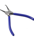 17cm Fuel Filter Hose Disconnect Pliers For Automotive Fuel Line Repair And Hose Clip Release Durable Steel Tool With Tight Space Access For Disconnecting Pipes And Joints Perfect For DIY Auto Repair And Car Maintenance, blue handles