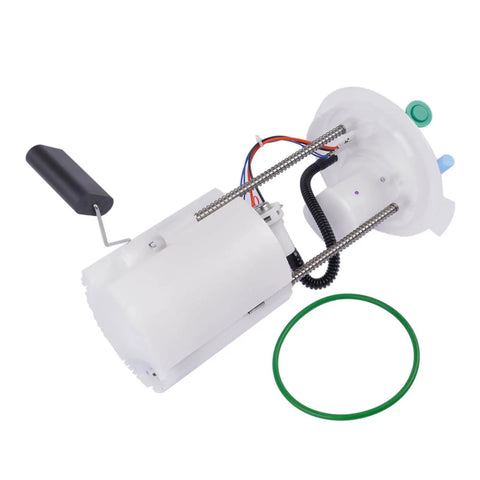 Heavy Duty Replacement Fuel Pump Assembly For Fiat 500 1.4L L4 Gas Engine 2012 To 2019 showing pump design and wiring.