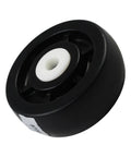 Heavy Duty Mast Load Roller 57788GT Replacement Fits Genie AWP-15S AWP-20S AWP-25S AWP-30S AWP-36S AWP-40S side view black roller