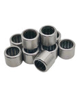 10 Pack Bulletproof Stainless Steel One Way Clutch Needle Roller Bearings 14X20X16MM SHF1416 stacked for fishing reels.