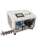 Workhorse Automatic Wire Cutting And Stripping System Handles Two To Four Conductor Cable With Smart Touch Panel and controls.