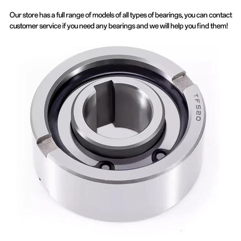 Built Tough One Way Clutch Bearing Engineered For Unidirectional Shaft Spin And Automatic Reverse Lockup On Worksite Machinery Keeps Your Gear Running Sweet Under Heavy Duty Loads Size 25X52X15 close-up view showcasing bearing design and structure.