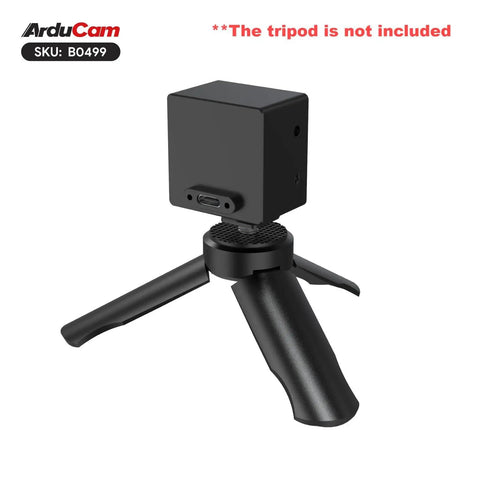 Dope USB 3.0 Global Shutter Camera Module With IMX296, 1.58MP, shown without tripod, featuring 6mm CS lens for machine vision.