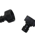 3/4 Inch Hose Fittings Set For European And American Standards DIY Friendly 200 Pcs Quick Connect Female Thread Connectors Swivel Nipple Joints For Irrigation Systems Durable Black Plastic black plastic hose fittings