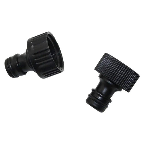 3/4 Inch Hose Fittings Set For European And American Standards DIY Friendly 200 Pcs Quick Connect Female Thread Connectors Swivel Nipple Joints For Irrigation Systems Durable Black Plastic black plastic hose fittings