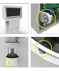 Pro Grade 304 Stainless Steel Ball Plunger And Spring Loaded Detent Screw 30 Pack 5 X 6 Metric indexing tools displayed in machine.