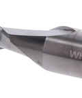 Upcut Solid Carbide Router Bit Standard Spiral Three Eighths Inch Diameter One Half Inch Shank One And One Quarter Inch Cutting Length