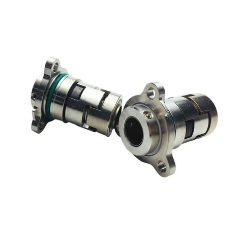 Heavy Duty Drop In Replacement Cartridge Mechanical Seals For Cdld Cdlf Pumps featuring SiC Vit and stainless steel bodies, two cartridges shown.