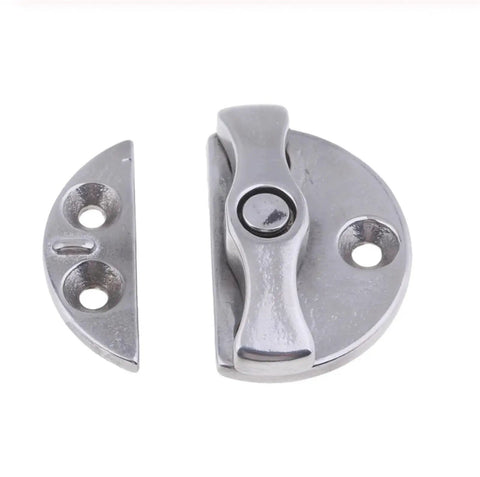 Heavy Duty 316 Marine Grade Stainless Steel Boat Door Latch Catch with round twist lock for 43mm fit