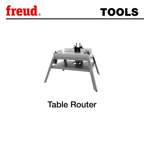 Table router setup for 2 Inch Finger Pull Door Lip Router Bit With 1/2 Inch Shank, 25 Degree Angle, 1/4 Inch Radius use.