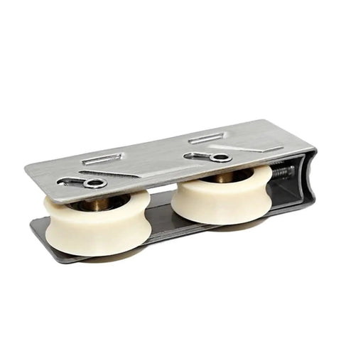 Kick That Stuck Track To The Curb With These Heavy Duty Screen Door Rollers Featuring stainless steel brackets and dual copper wheels.