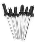 Pro Grade 120 Piece Blind Rivet Kit Made From Aluminum Alloy With Smooth Shafts For Clean Neat Install Six Sizes M2.4x6 M3x6