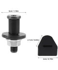 Rock Solid Black Tailgate Striker Bolt With Bushing Replacement Kit Prevents Pickup Truck Gate Rattle And Loose Movement Stops Jiggling Noises Keeps Rear Latch Locked Tight Securely Fits Various Makes Models Light Duty Vehicles Easy Install, 4.5cm part