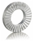 Kickass Rock Solid Heavy Duty Wedge Lock Washers For M12 Bolts Premium Zinc Coated Carbon Steel, showing a single wedge lock washer.