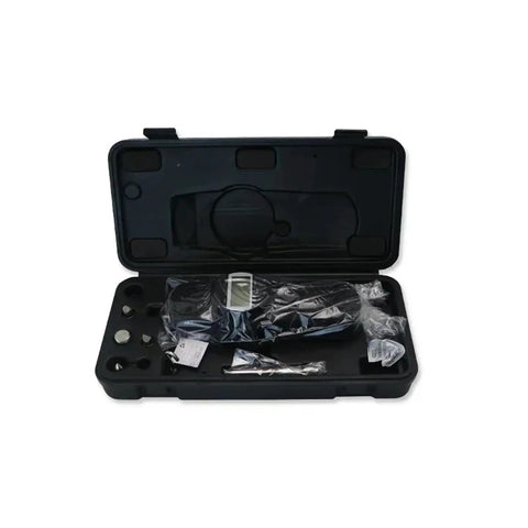 Push And Pull Tester Digital Force Gauge Dynamometer For Lab Tension And Compression Load High Precision Low Error 30N Capacity Handheld Or Bench Mount Versatile Force Meter For Accurate Test Readings in black case