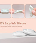 Backflow Protector And Silicone Tubing Replacement Kit For Spectra S1 S2 9 Plus Breast Pumps Closed System Upgrade parts made of flexible silicone