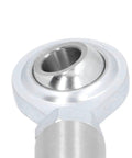 Close-up of Gear Head Favorite Adjustable Alternator Tensioning Rod Bracket Stainless Steel for SBC engines.