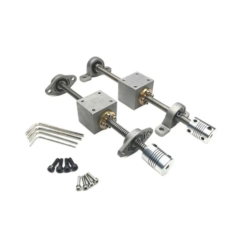 Premium T10 Lead Screw With Nut And Holder Kit For Vertical CNC Machines Featuring 10mm Diameter Ball Threads That Deliver Super
