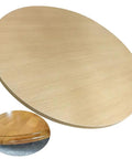 Downright Slick 100cm Wooden Lazy Susan Turntable top view showing smooth surface for easy access and organization.