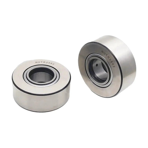 Ready To Roll Heavy Duty Needle Roller Support Bearing NATV40PP 40X80X32mm pre lubricated bearings side view.