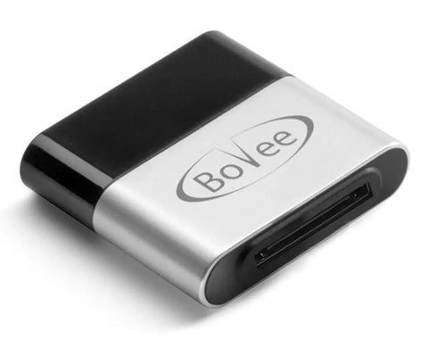Front view of Wireless iPod Integration Kit Bundle 1000 With Cable For Range Rover And Land Rover Vehicles Connects iPhone Or iPod