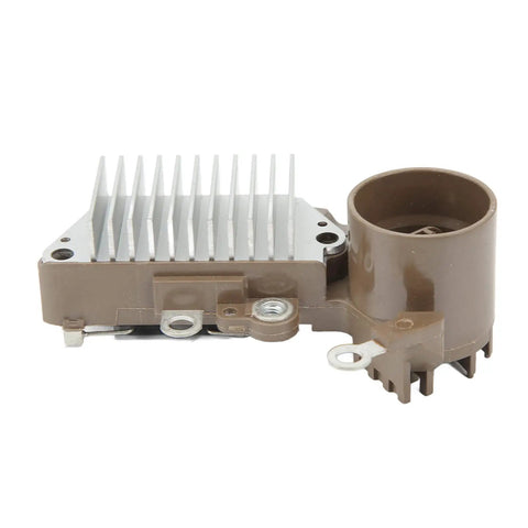 Solid As A Rock Alternator Rebuild Kit For Pickup Trucks With 2.4L Inline Four Engine 1985 Through 1991 Grease Monkey Approved Voltage Regulator Side View