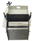 Front view of Magnetic Coolant Separator For Grinding Fluids And Emulsions, 110V 60Hz 25W Magnetic Filter To Remove Iron Powder And Magnetizable Particles, Coolant Filtration System For Clean Lubricants