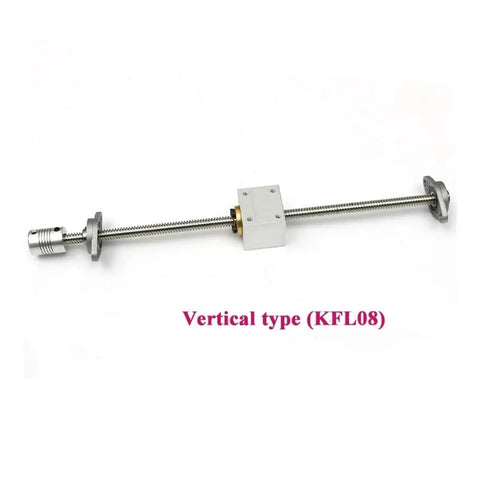 Upgrade Your 3D Printer Or Cnc Setup With These Cool Gzcbdsm T8 Lead Screw Rods Featuring A Precision 2Mm Pitch And Durable 8mm Build In Lengths From 100 To 1000Mm For Smooth Vertical Or Horizontal Motion Control That Really Works Great. T8 8mm lead screw with coupler and KFL08 bearing, vertical type