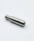 Ruby Wire EDM Drill Guide Electrode 2.1mm, high temp wear resistant metal guide for CNC precision holes and mold nozzles.