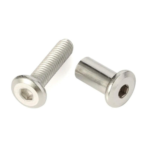 M6 X 35mm Socket Cap Bolts With Barrel Nuts For Furniture Assembly Are Total Badasses Featuring Stainless Steel 304