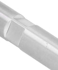 Gear Head Favorite Adjustable Alternator Tensioning Rod Bracket Seven Inch Stainless Steel close-up showing smooth finish and markings.