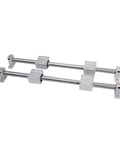 Sick High Precision Linear Guide Rail Kit With Smooth 10mm Optical Axis Rod And SCS10UU Bearing Blocks Perfect For DIY CNC Or 3D Printers To Level Up Your Builds Without Stick Slip Hassles. 10mm steel rail kit with SCS10UU bearing blocks
