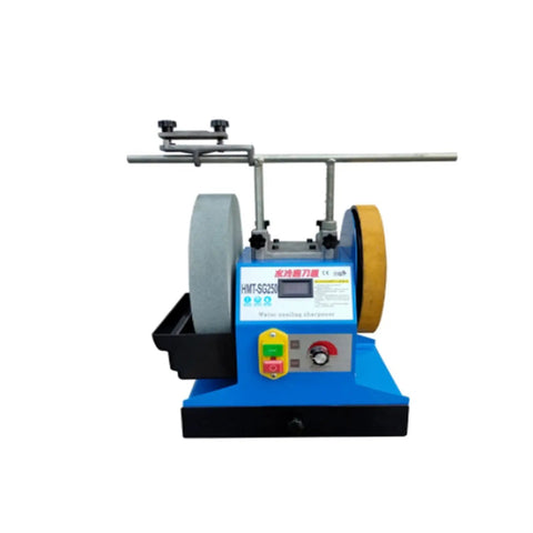 Wet And Dry Stone Grinder For Home Workshop 370W Desktop Polishing And Grinding Machine With 250Mm Wheel for granite and marble
