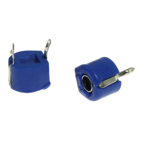 Grab This Must Have 18 Pack Adjustable Trimmer Capacitor Set For Arduino Projects With 5Pf To 120Pf Adjustments, blue SMD trimmer capacitors.