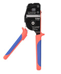 Pex Clamp Tool For Cinching And Removing Three Eighths Inch, One Half Inch, Three Quarters Inch, And One Inch Clamp Rings One Handed